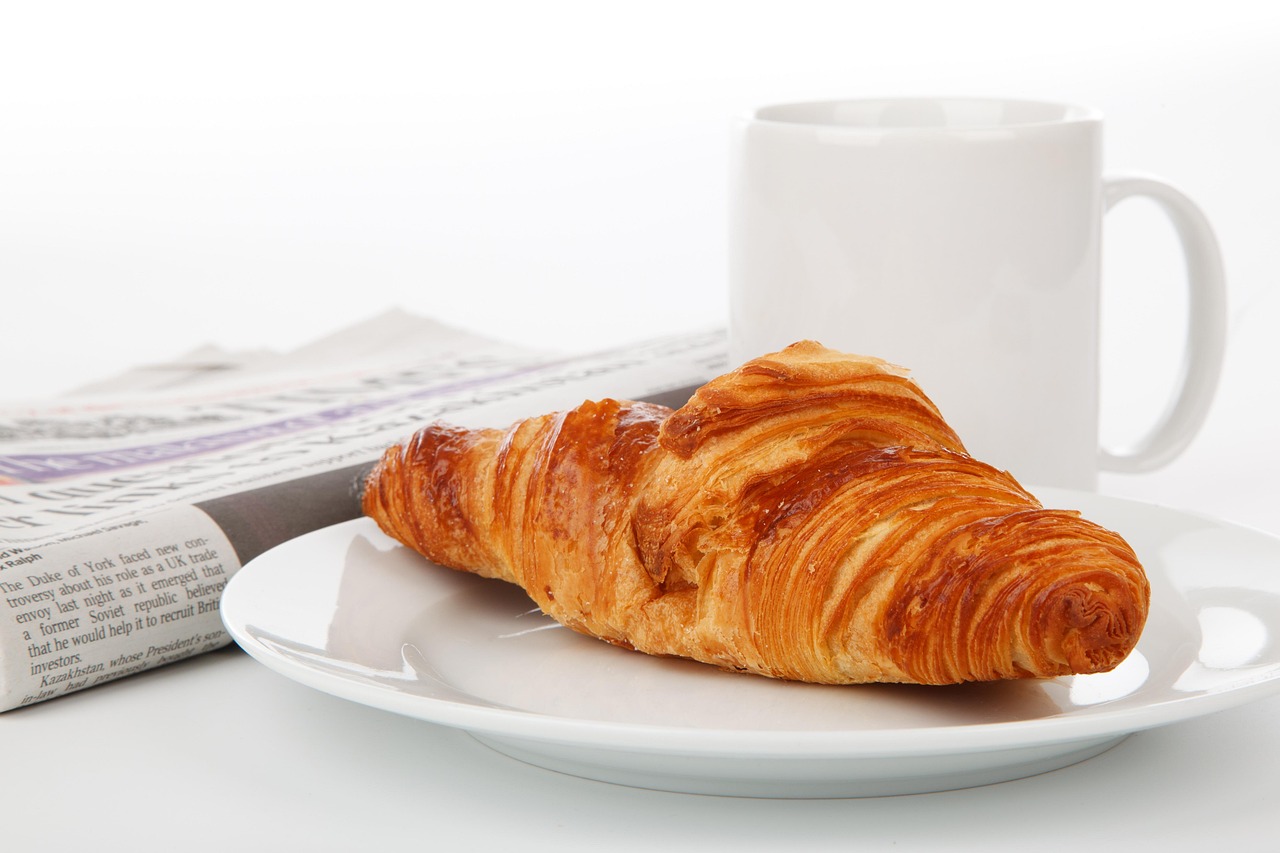 bread croissant food breakfast cup 18987